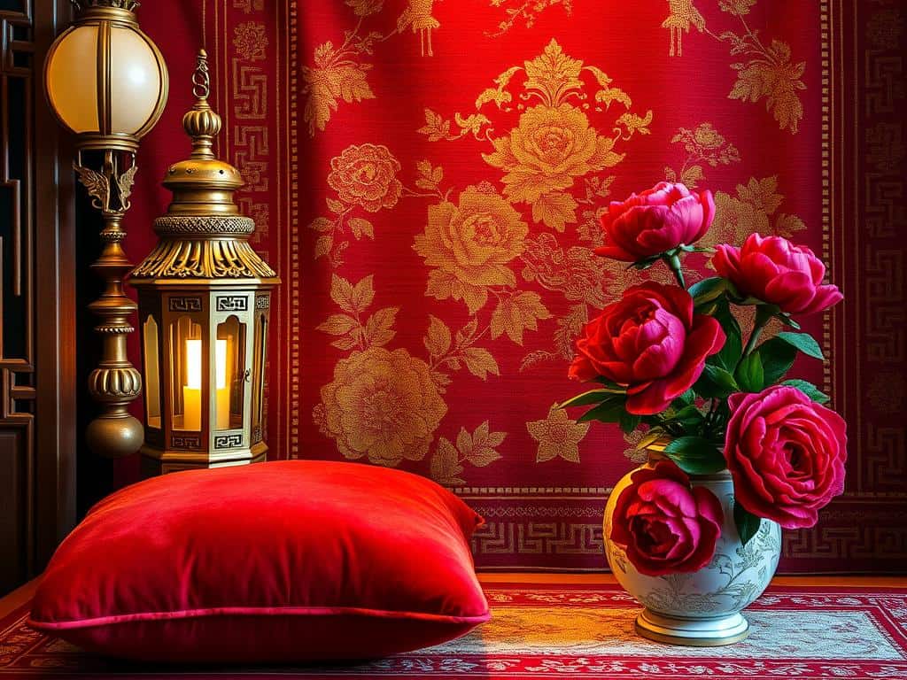 orientalischer Look Materialien