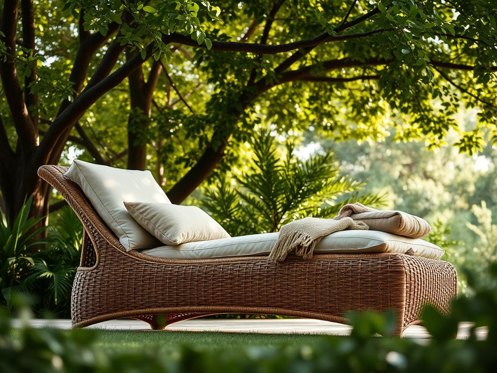 Design Gartenliege Komfort