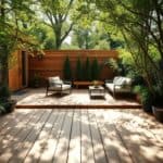 Lärchenholz auf der Terrasse nutzen und designen
