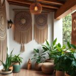Makramee-Wandbehänge für die Boho-Terrasse