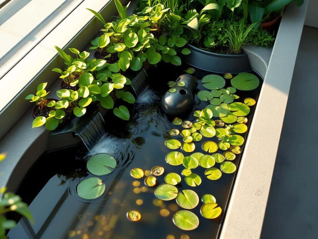 Mini-Wassergarten Gestaltung