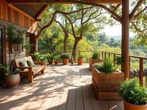 Mehr über den Artikel erfahren Tropenholz vermeiden – heimische Alternativen für Terrassen mit Gestaltungsideen