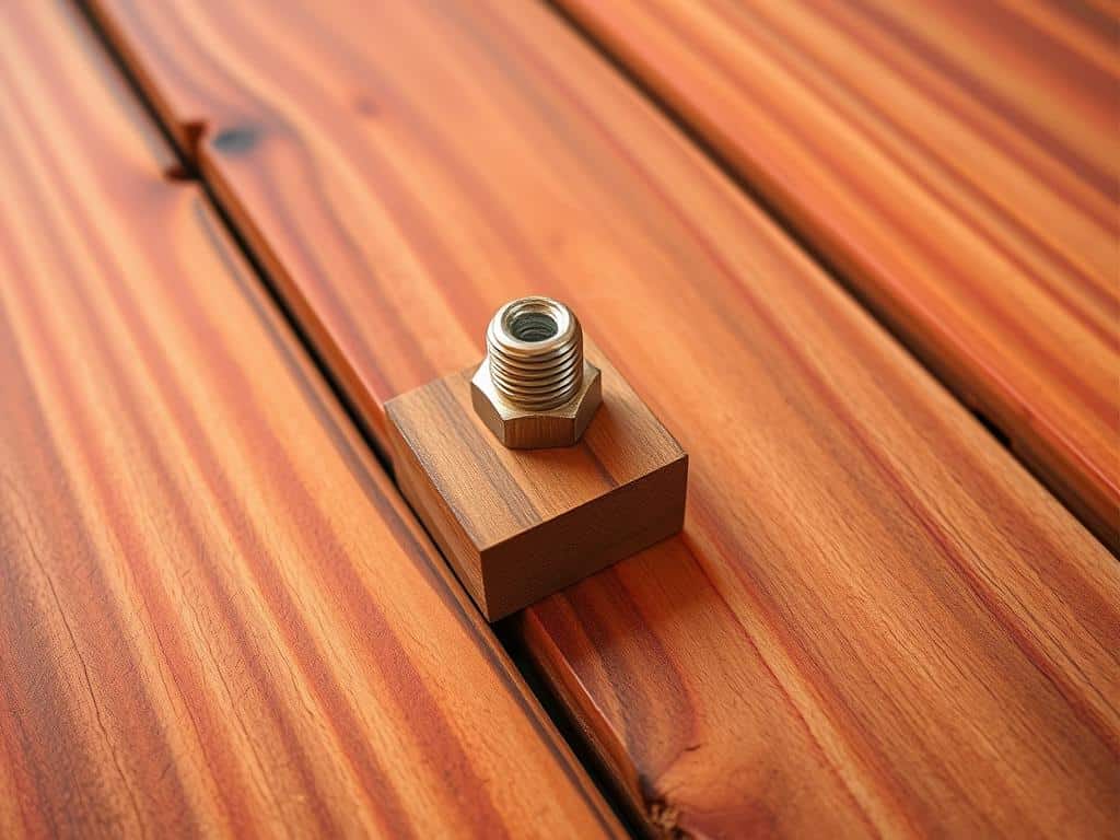 Ipe-Holz Nut-Feder Verbindung Ipé Terrassendielen Verlegung