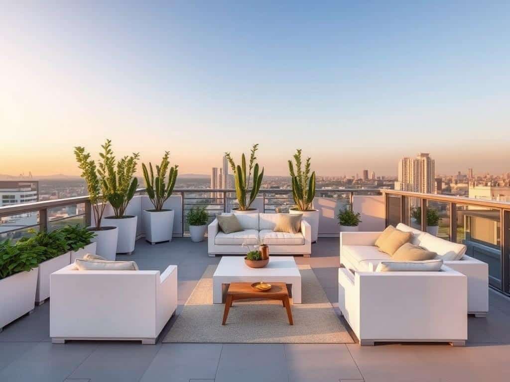 gestaltung dachterrasse