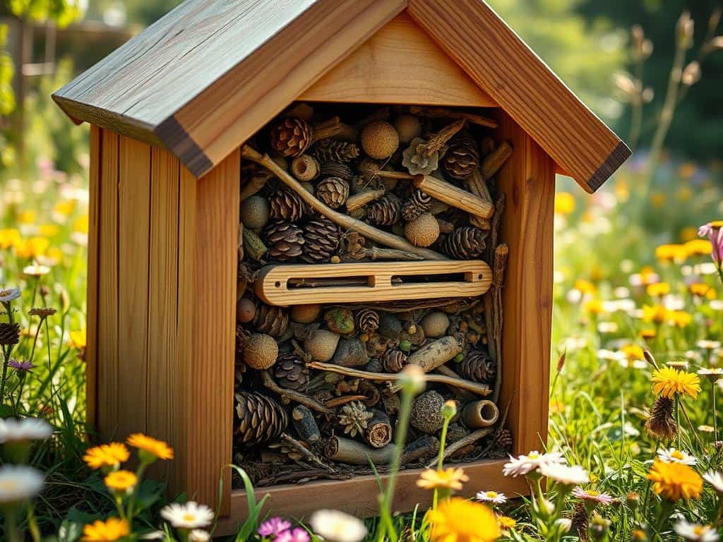 Insektenhotel Bau