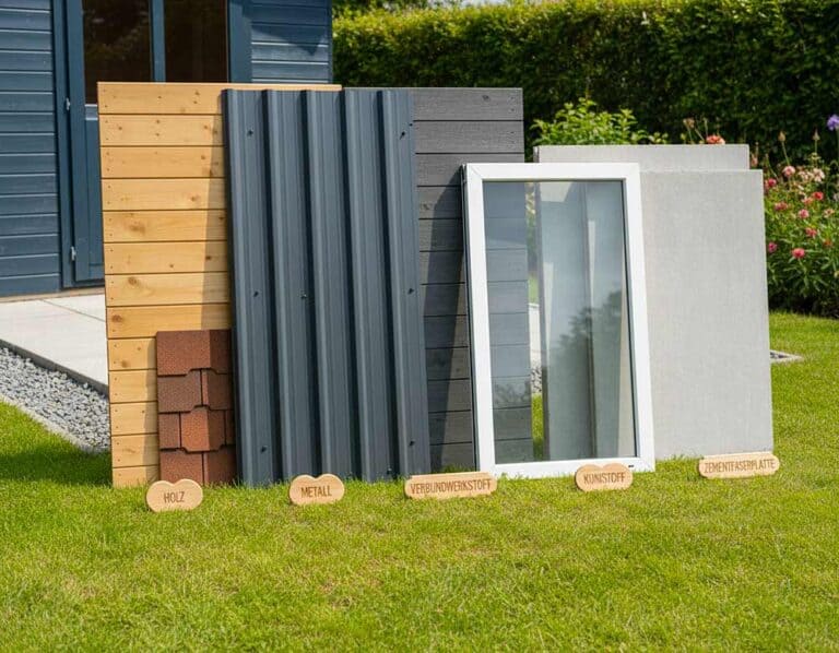 Mehr über den Artikel erfahren Materialien für Gartenhäuser – Welches Material für das Gartenhaus?