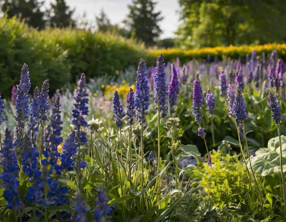 Duftgarten mit Lavendel Duftgarten mit Lavendel