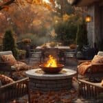 Feuerschale auf der Terrasse – Materialien, Modelle und Atmosphäre für Herbstabende
