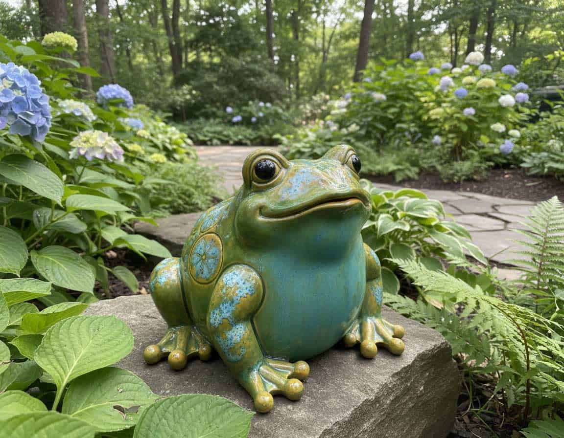 Dicker Frosch aus Keramik Dicker Frosch aus Keramik