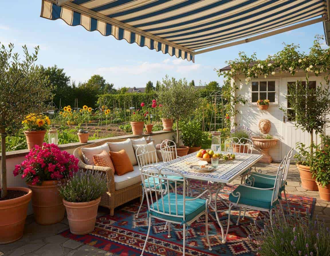 Gartenmöbel Mediterran: Gedeckte Erdtöne für mediterranen Charme Gartenmöbel Mediterran: Gedeckte Erdtöne für mediterranen Charme