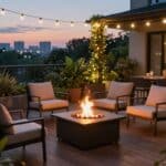 Feuerstelle auf der Terrasse – was ist erlaubt, was passt