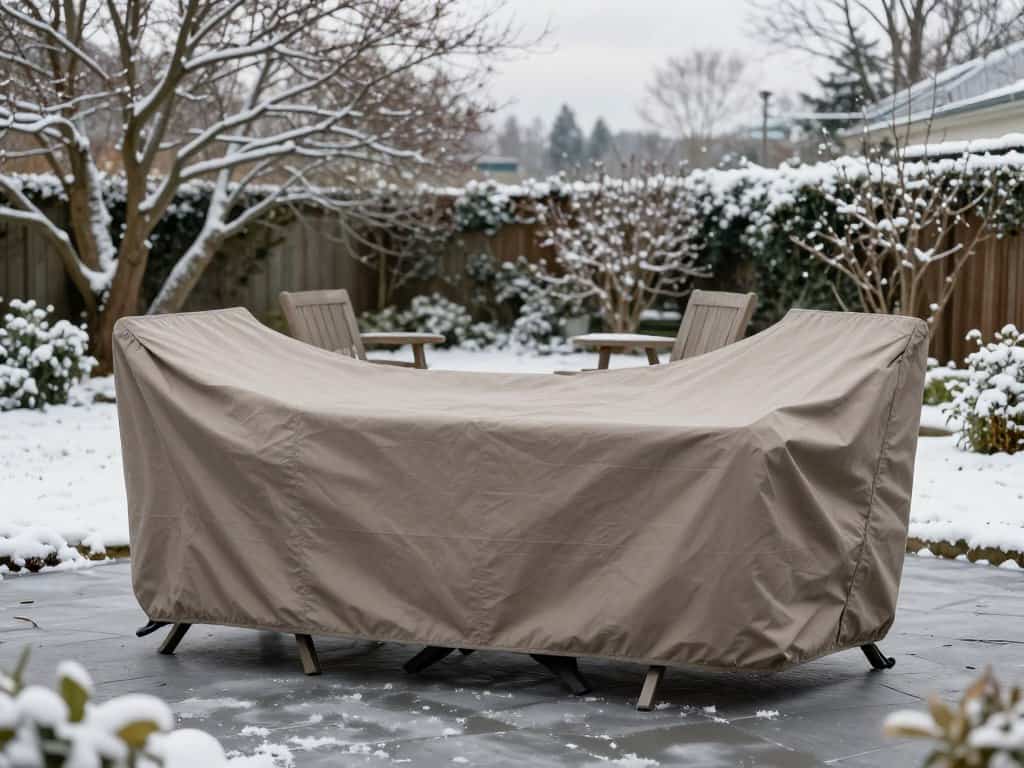 Gartenmöbel Abdeckhaube für den Winterschutz Gartenmöbel Abdeckhaube für den Winterschutz