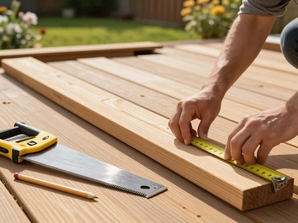 Terrassendielen verlegen Anleitung für Anfänger Terrassendielen verlegen Anleitung