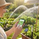 Pflegeleichter Garten mit Smarten KI gesteuerten Bewässerungssystemen